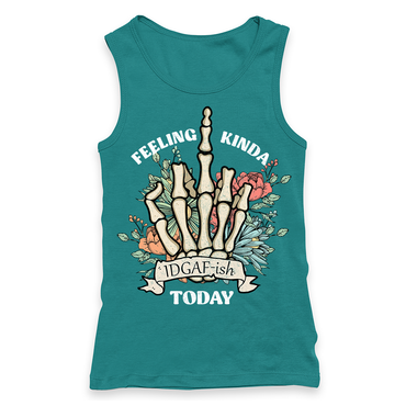 Feelin' IDGAFish Racerback Tank