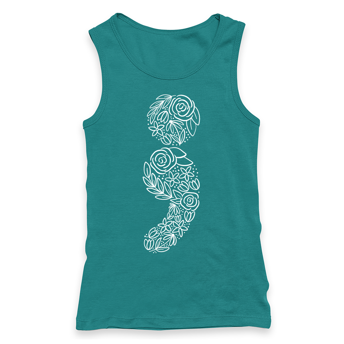 Semicolon Racerback Tank