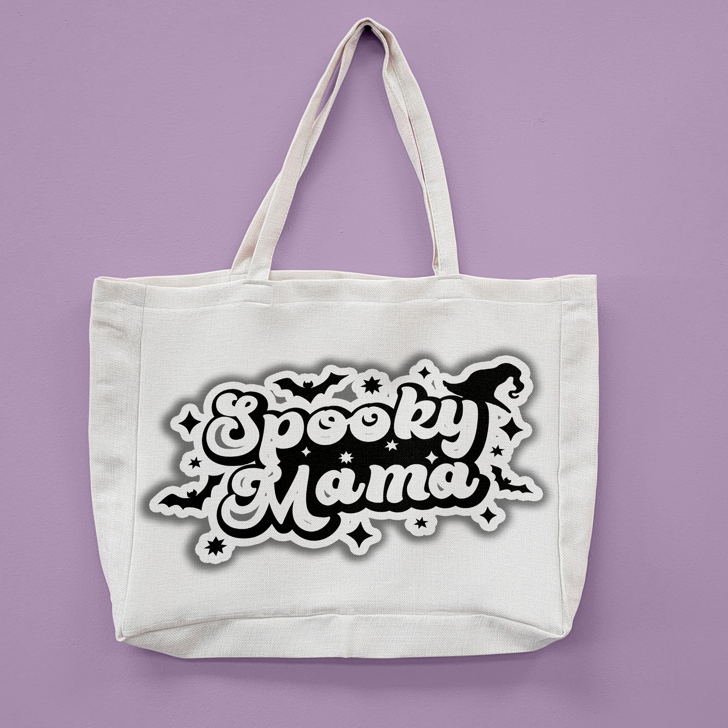 Spooky Mama Oversized Tote Bag