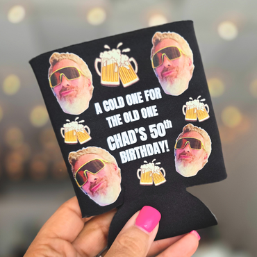 Personalized Birthday Koozie