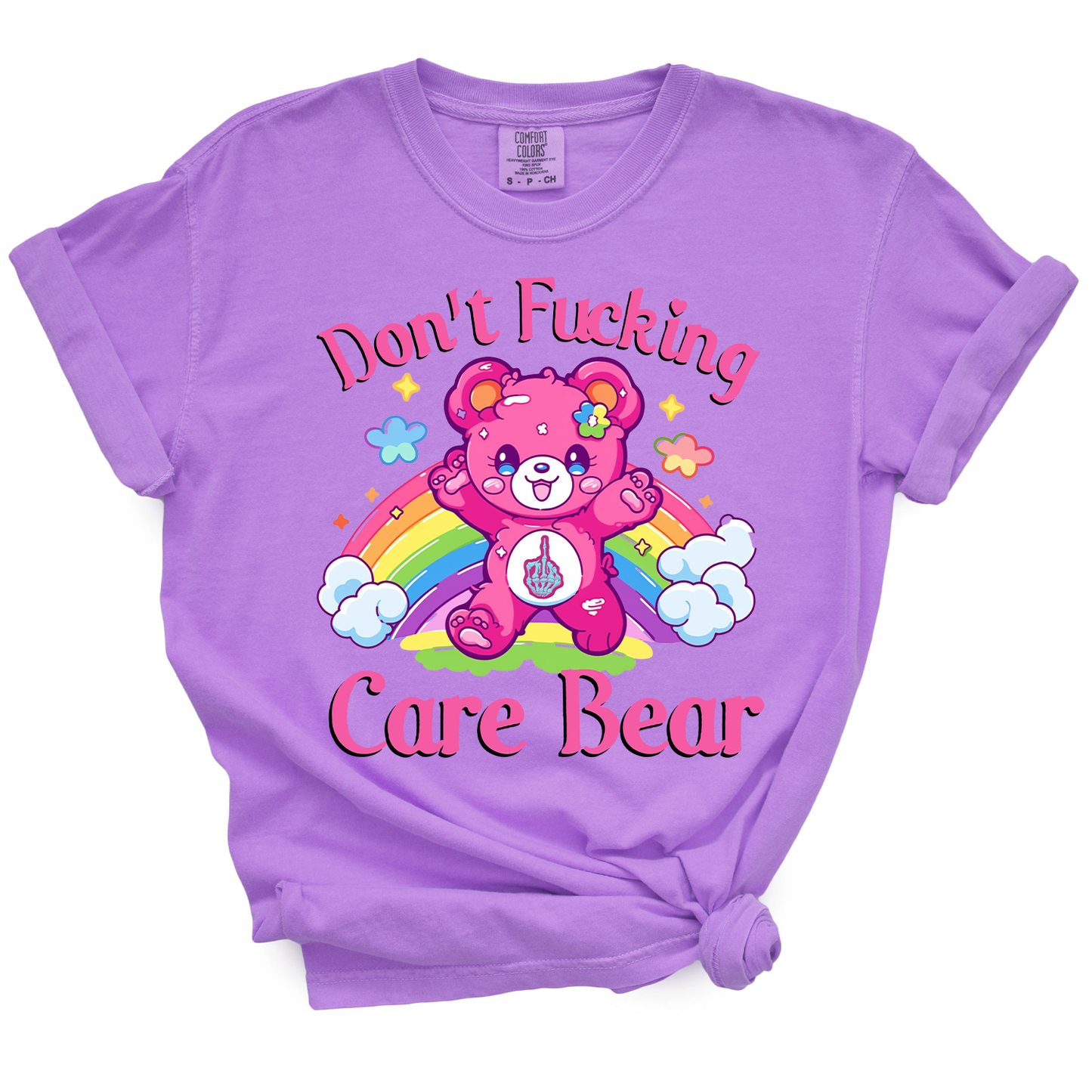 Don't Fucking Care Bear TShirt
