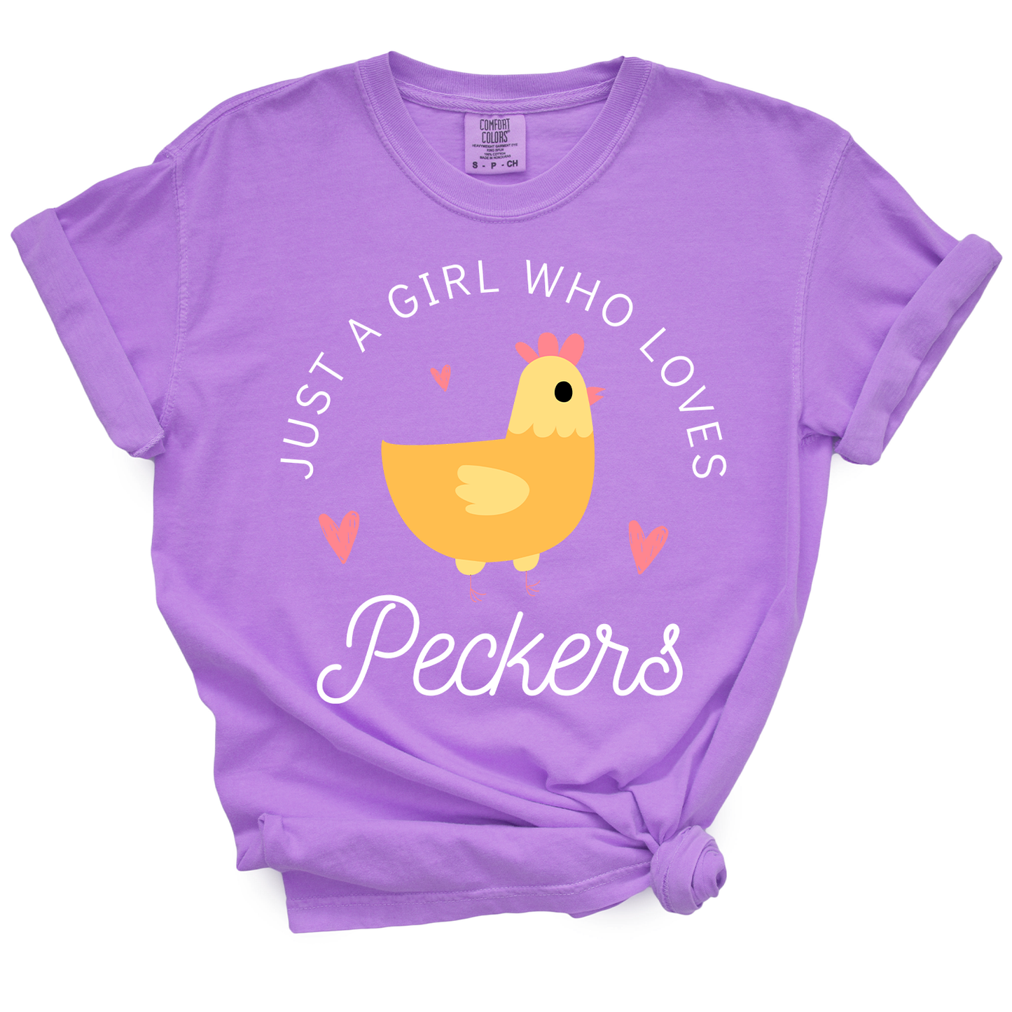 Just A Girl Who Loves Peckers TShirt