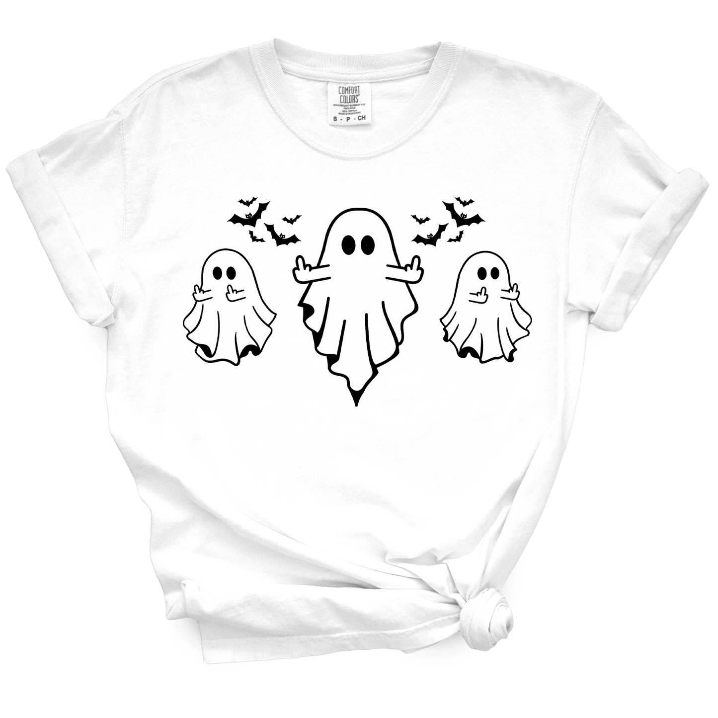 Ghost Middle Finger Tshirt