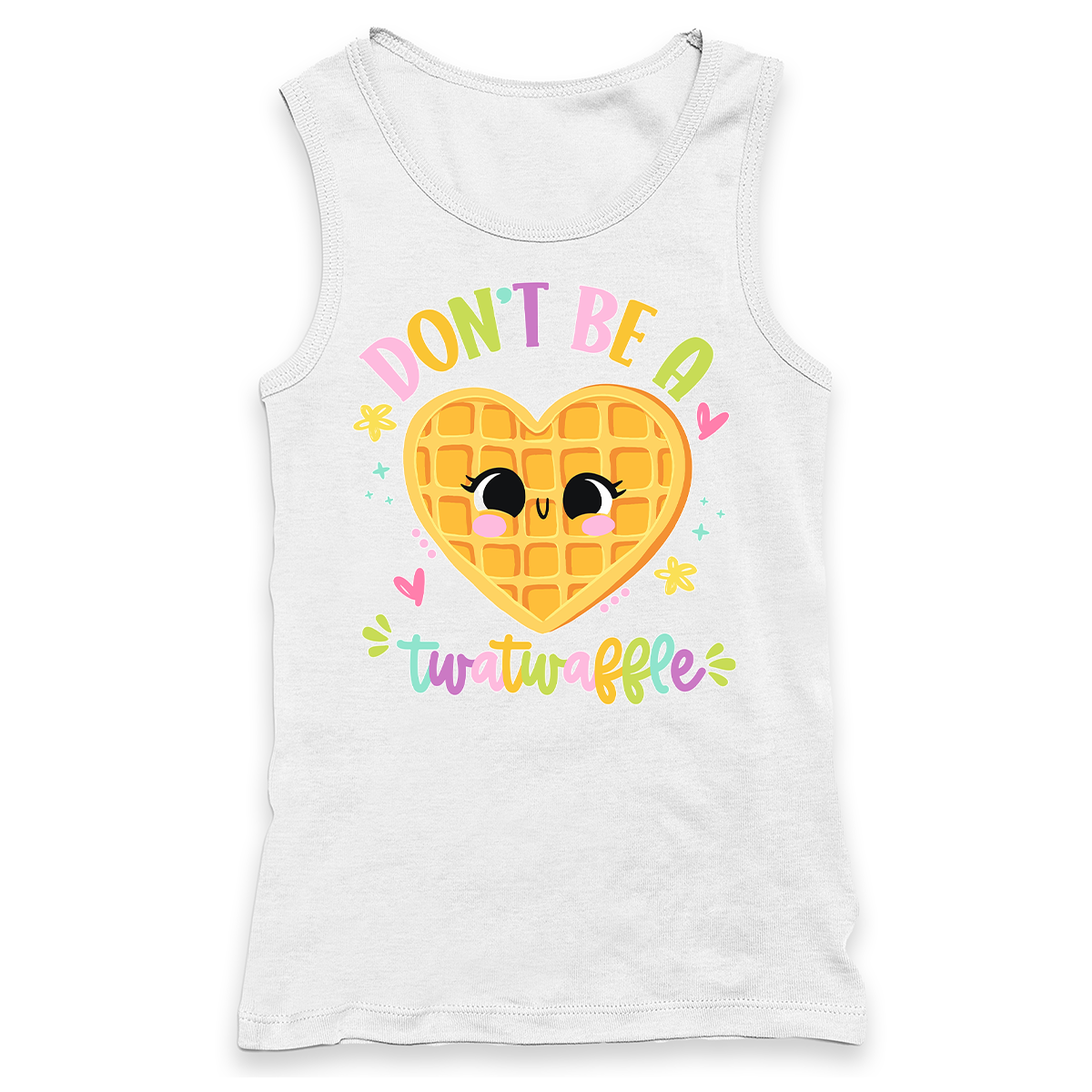 Don't Be A Twatwaffle Racerback Tank