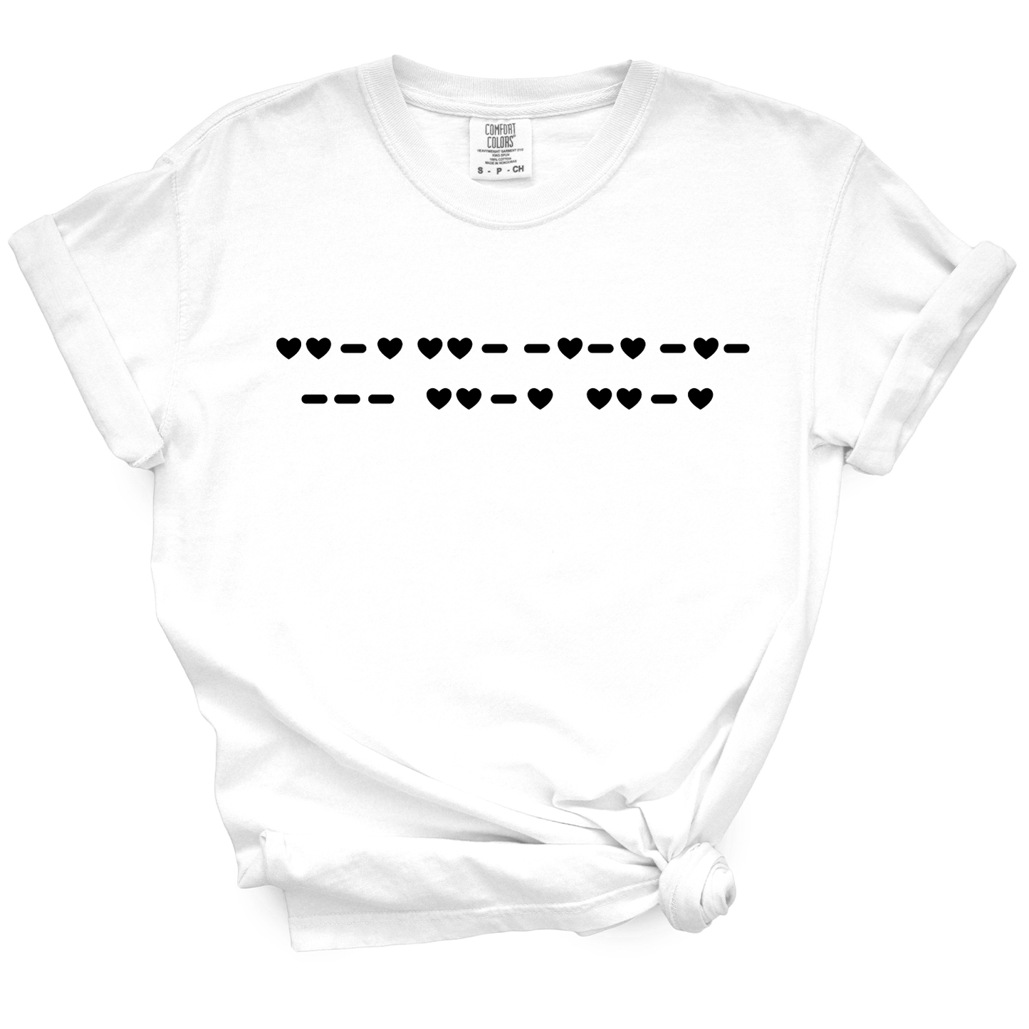 Fuck Off Morse Code TShirt