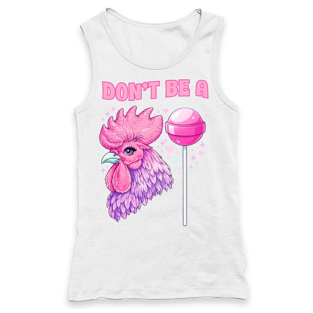 Don't Be A Cocksucker Racerback Tank Top