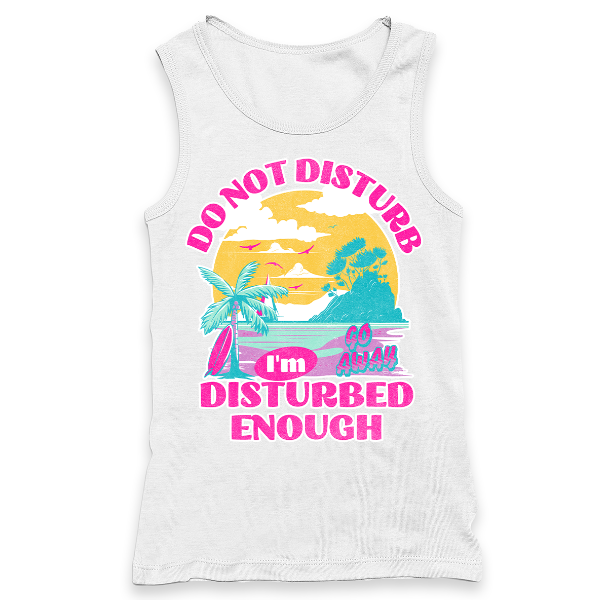 Do Not Disturb Racerback Tank
