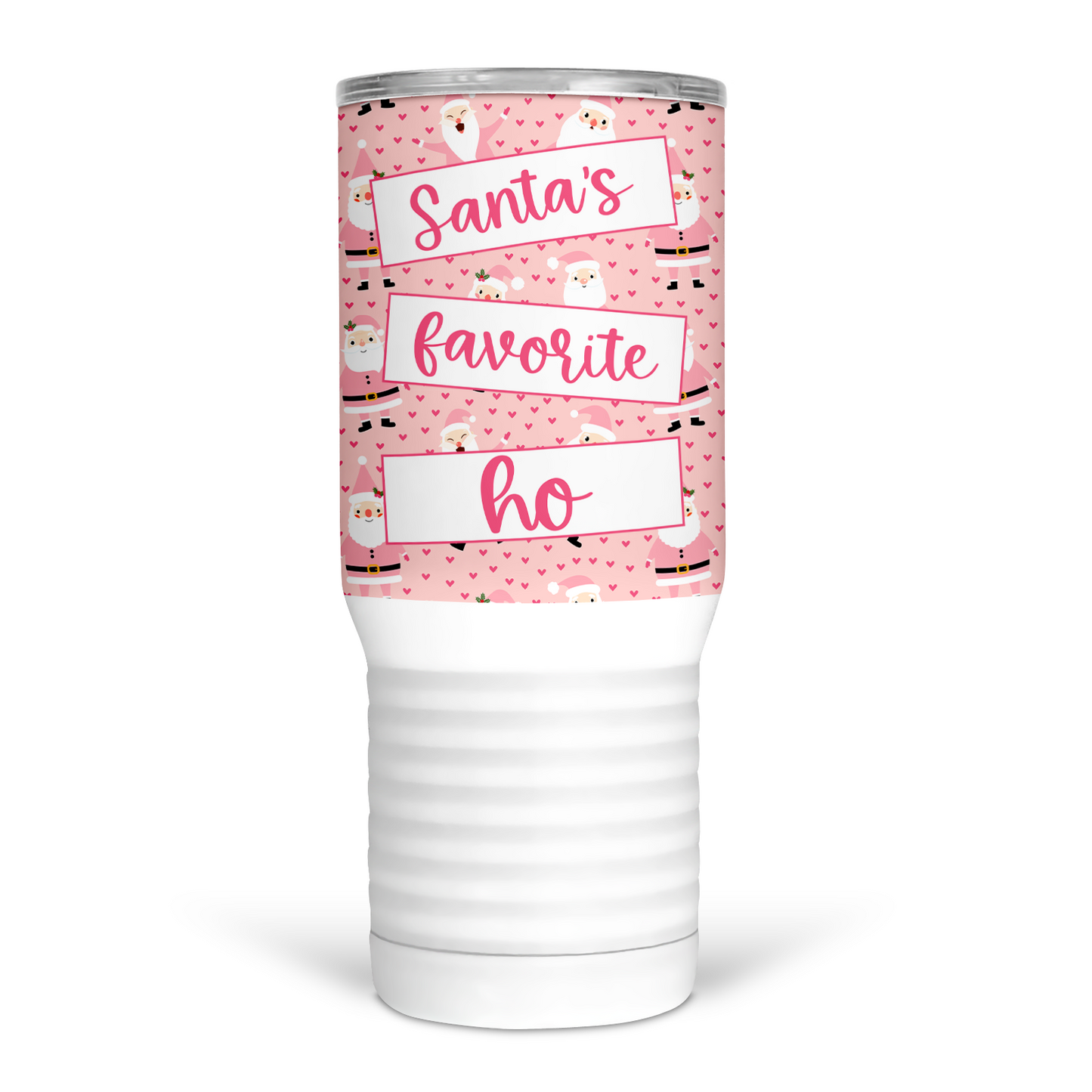 Santa's Favorite Ho 20 Oz Travel Tumbler