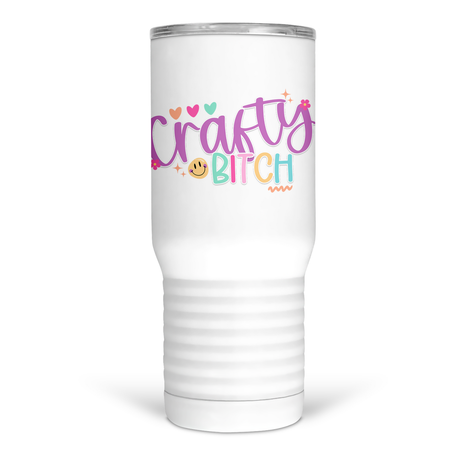 Crafty Bitch 20 Oz Travel Tumbler