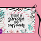 Fluent In Sarcasm and Cuss Words Cosmetic Bag