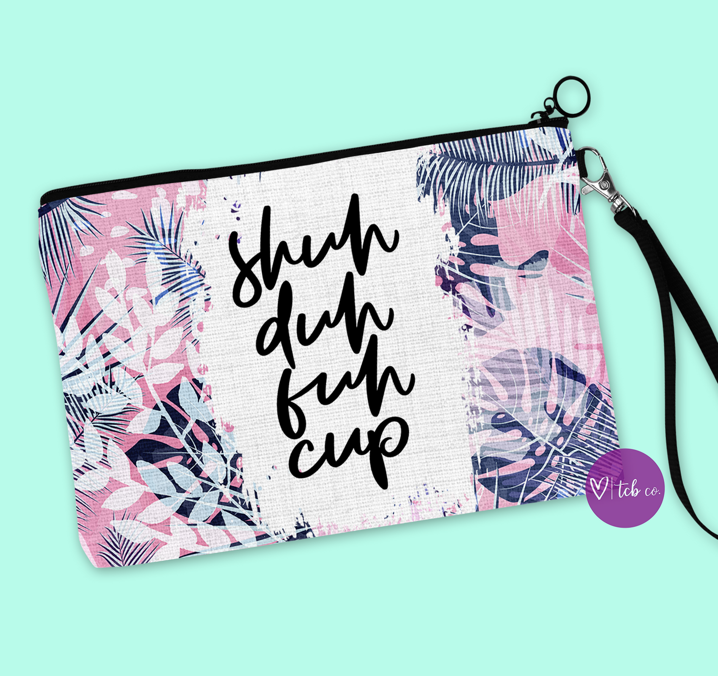 Shuh Duh Fuh Cup Cosmetic Bag
