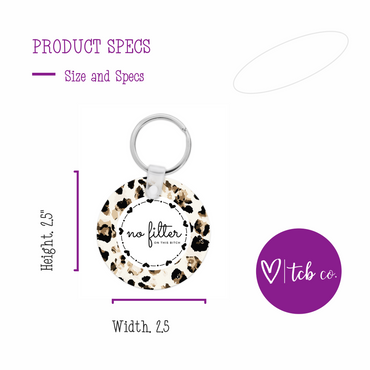 No Filter Keychain