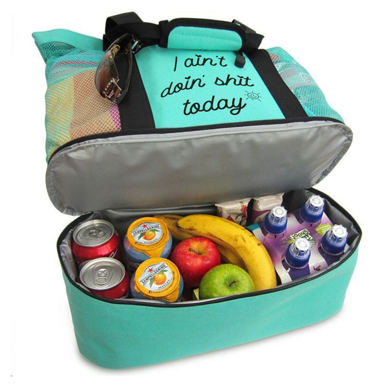 I Ain't Doin' Shit Today Cooler Beach Bag (clearance)