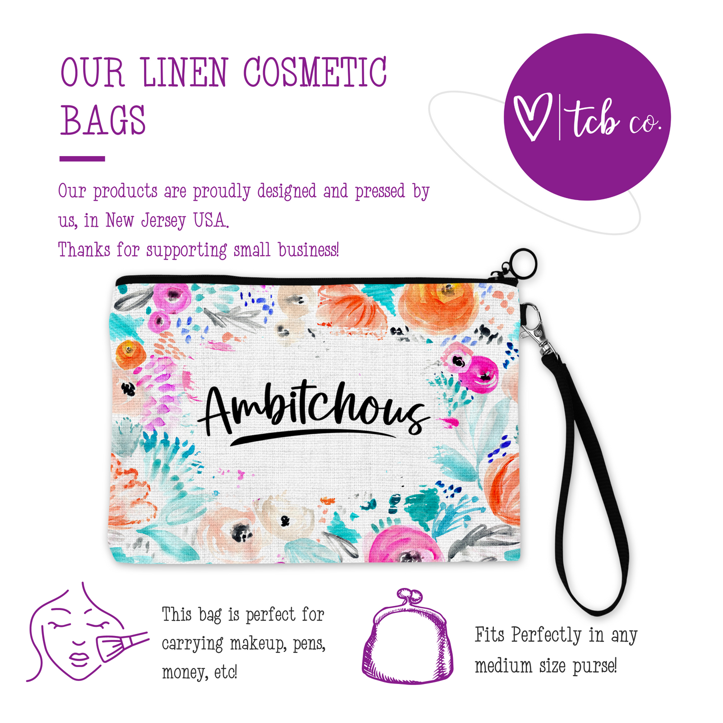 Ambitchous Cosmetic Bag