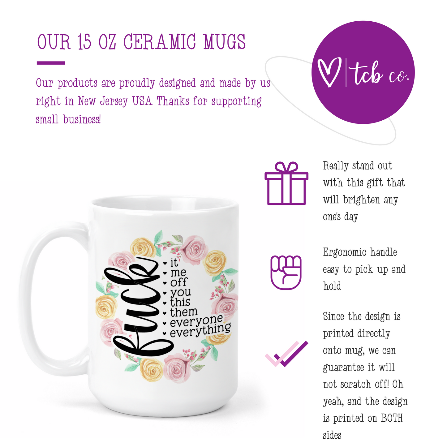 Fuck Everything 15 Oz Ceramic Mug