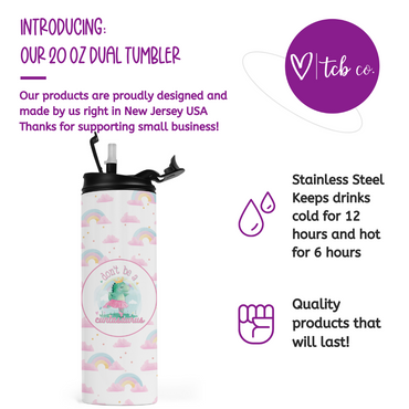 Don't Be A Cuntasaurus Travel Tumbler
