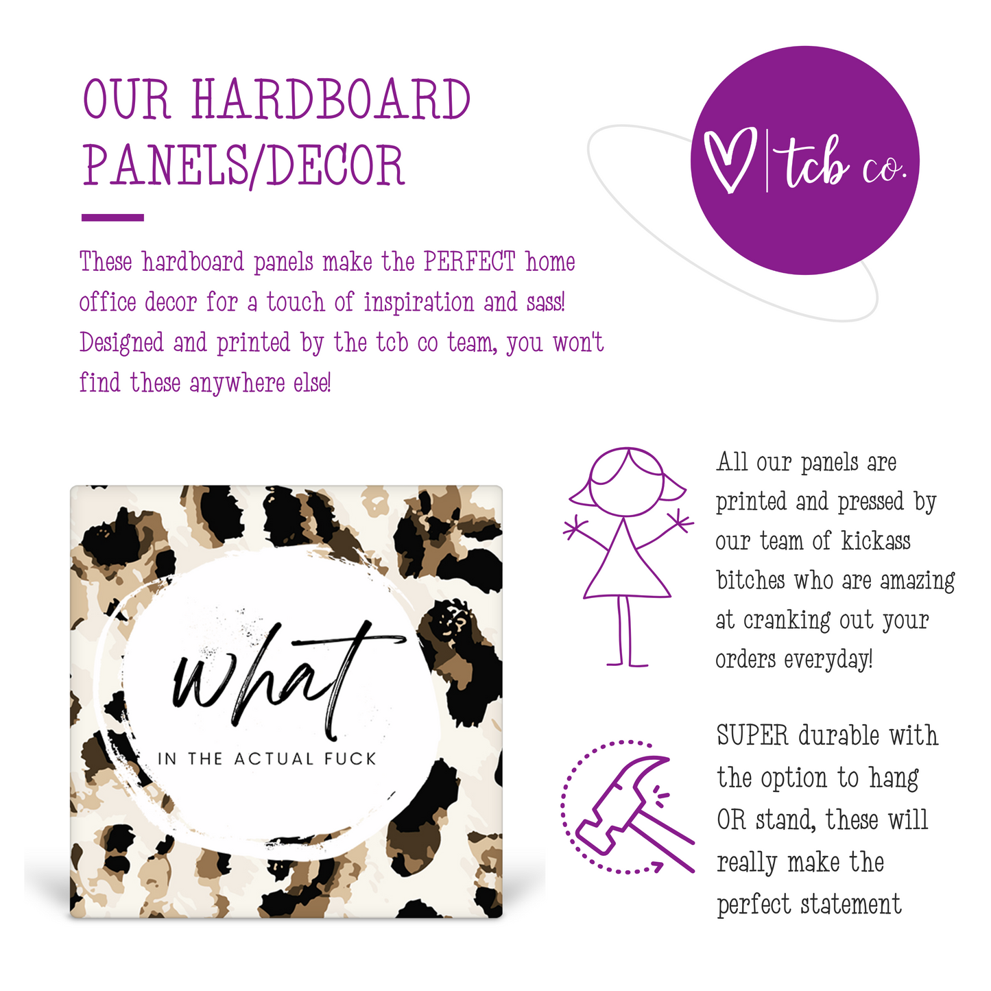 What In The Actual Fuck Desk Sign