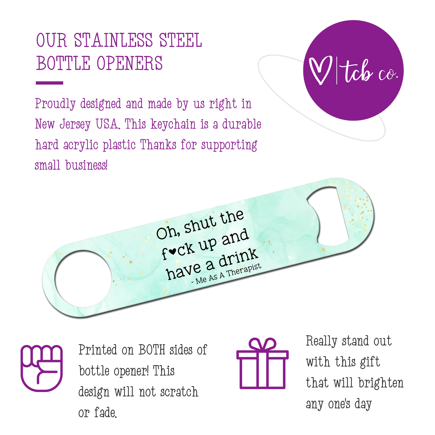 Funny Therapist Bottle Opener