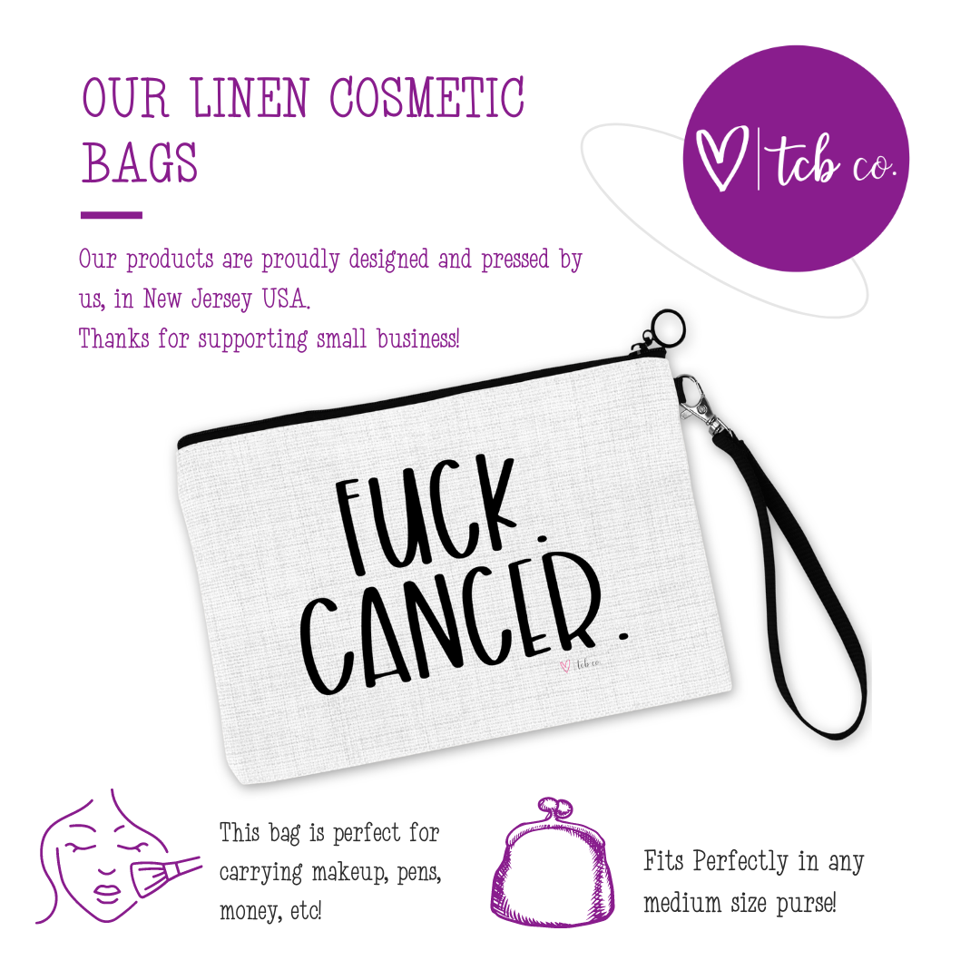 Fuck Cancer Cosmetic Bag