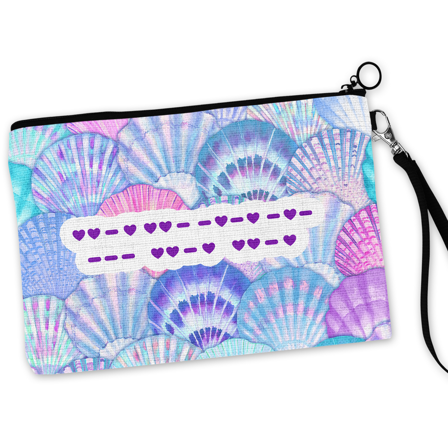 Morse Code Fuck Off Cosmetic Bag