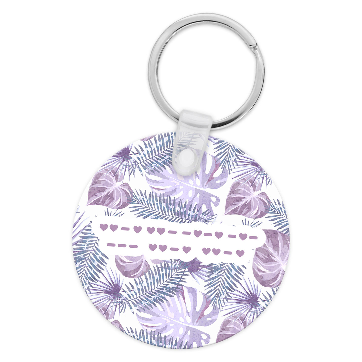 Fuck Off Morse Code Keychain