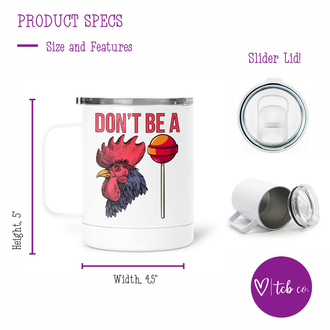 Cocksucker Mug With Lid