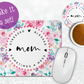 Stressed Blessed and Sometimes a Mess Mom Mousepad & Coaster Set