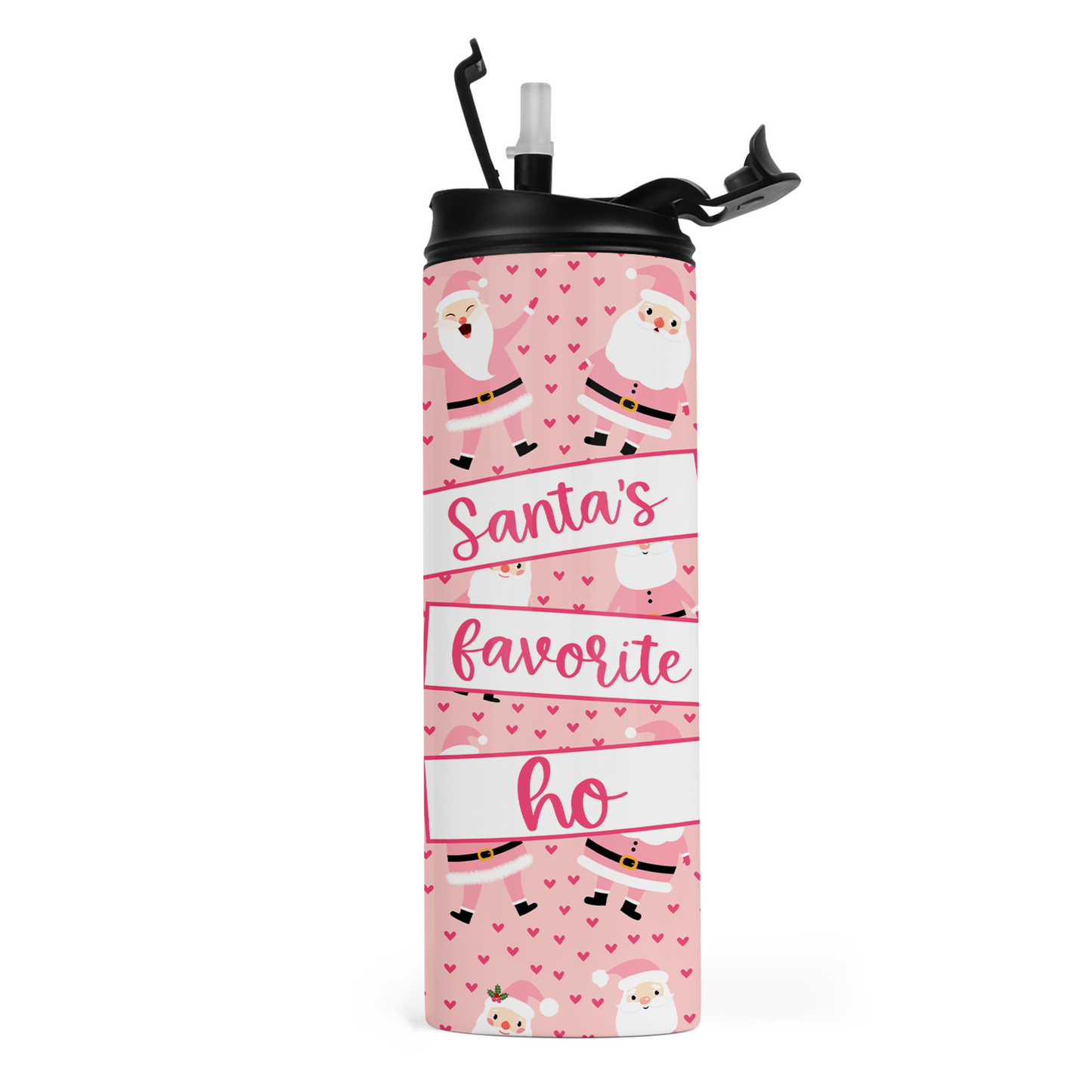 Santa's Favorite Ho Travel Tumbler