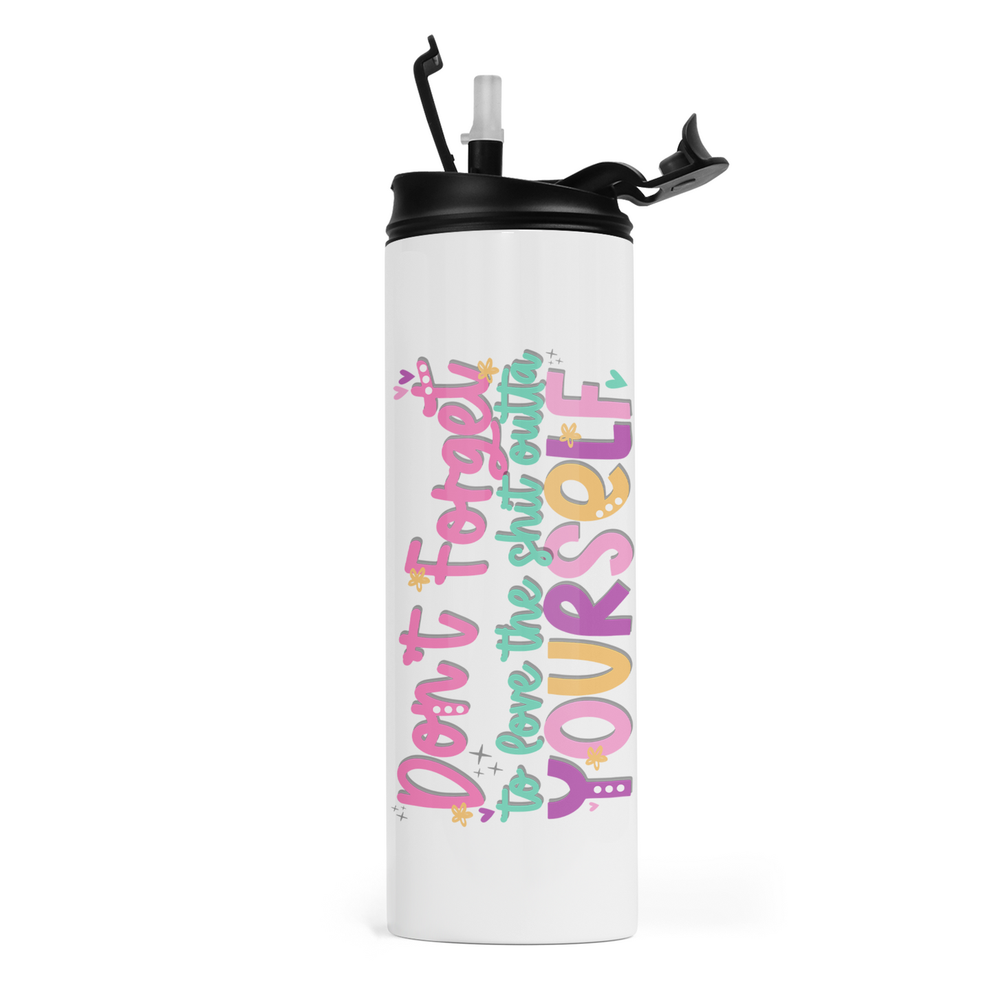 Love Yourself Travel Tumbler