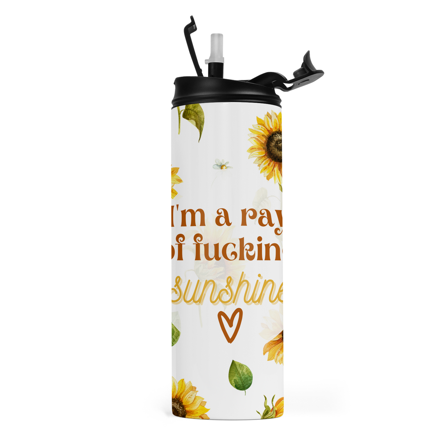 I'm A Ray Of Fucking Sunshine Travel Coffee Tumbler