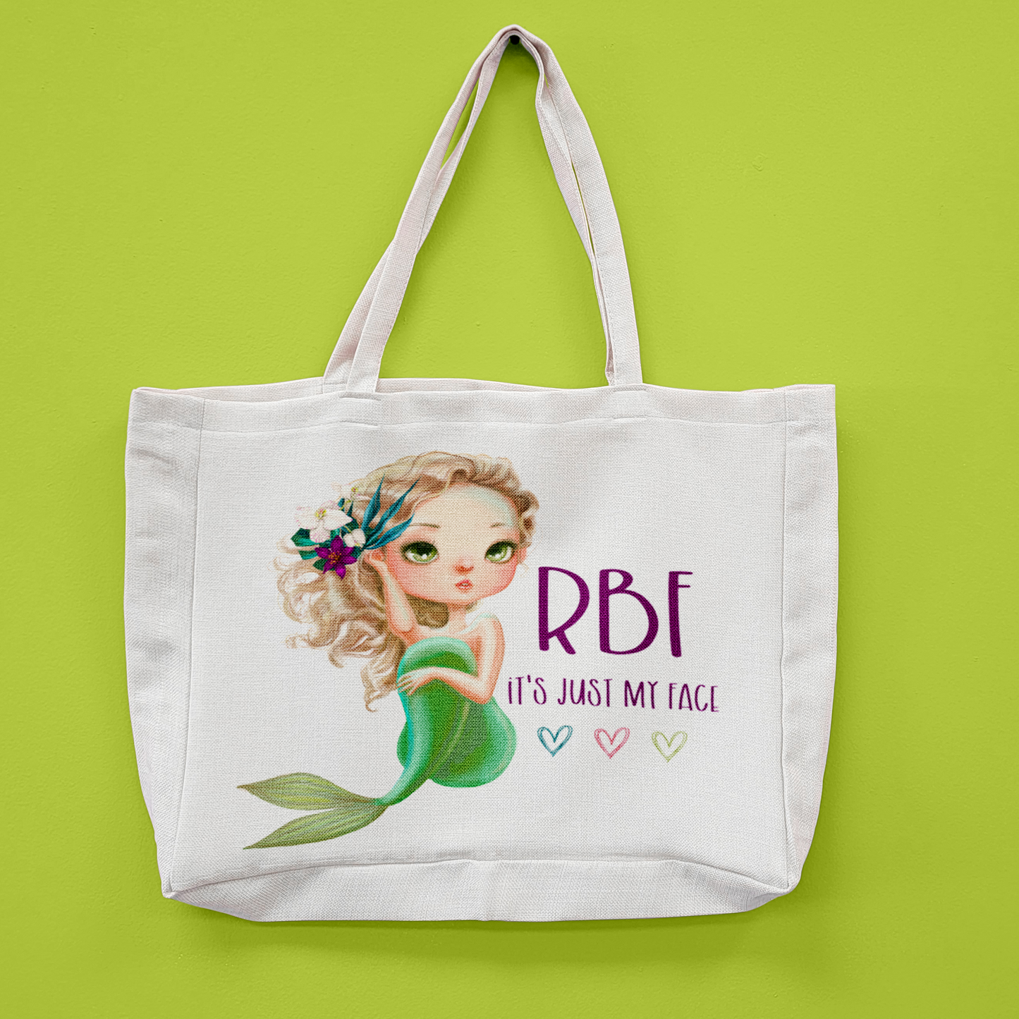 RBF Mermaid Oversized Tote Bag