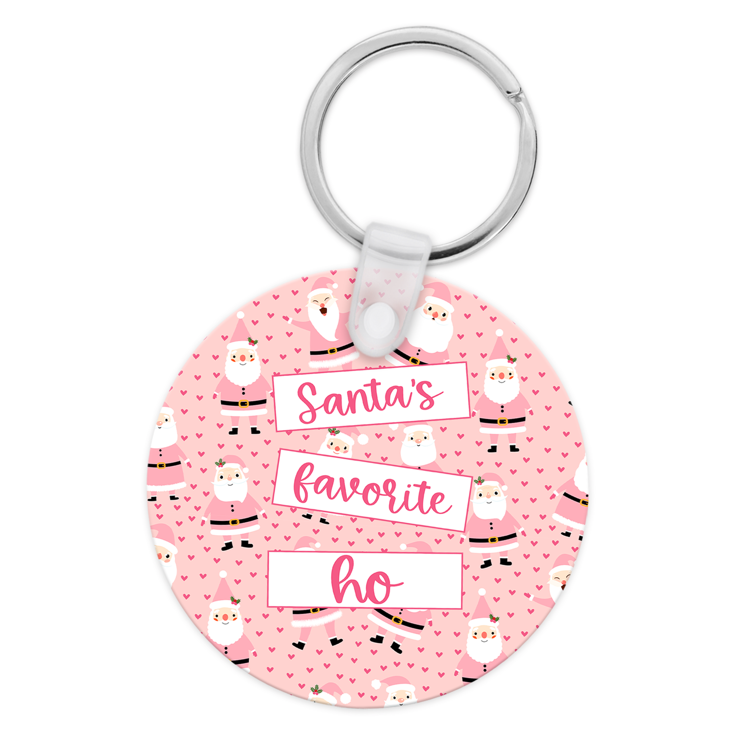 Santa's Favorite Ho Shit Keychain