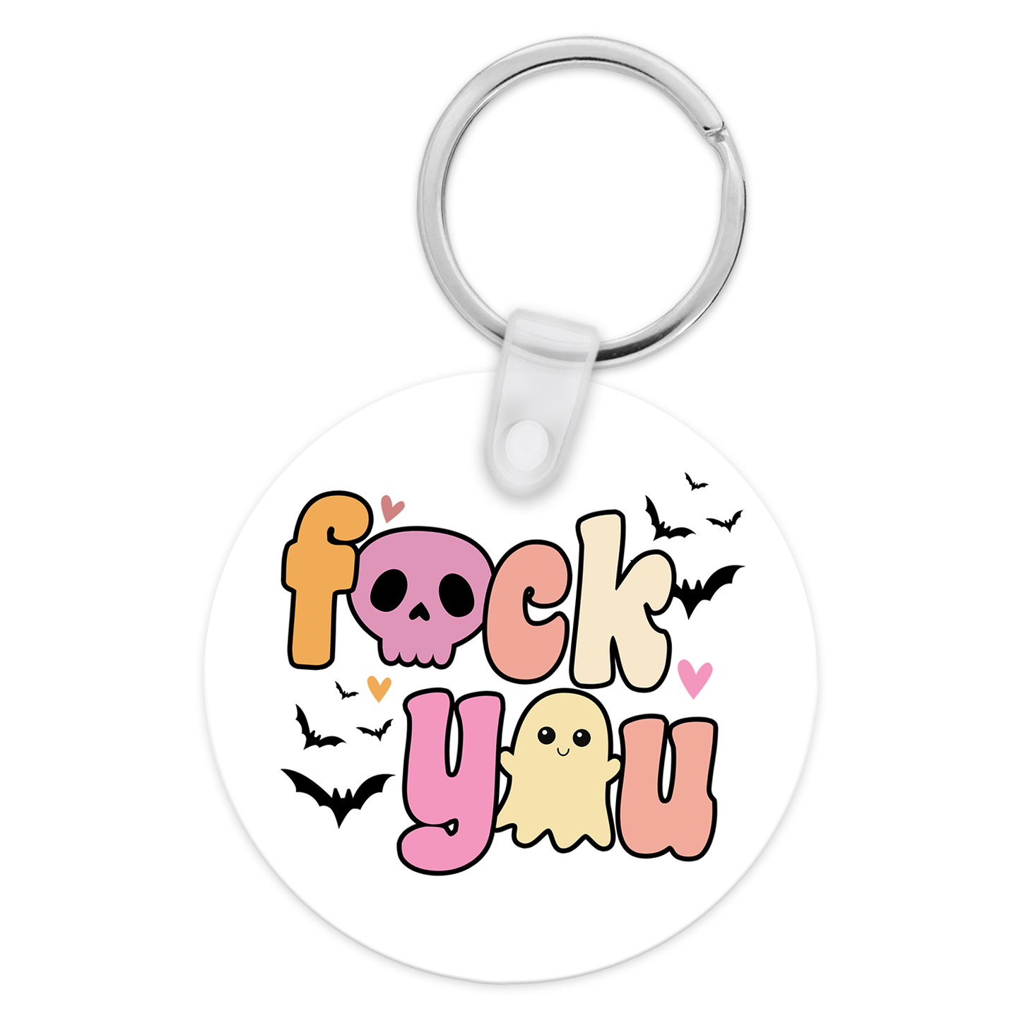 Fuck You Halloween Keychain
