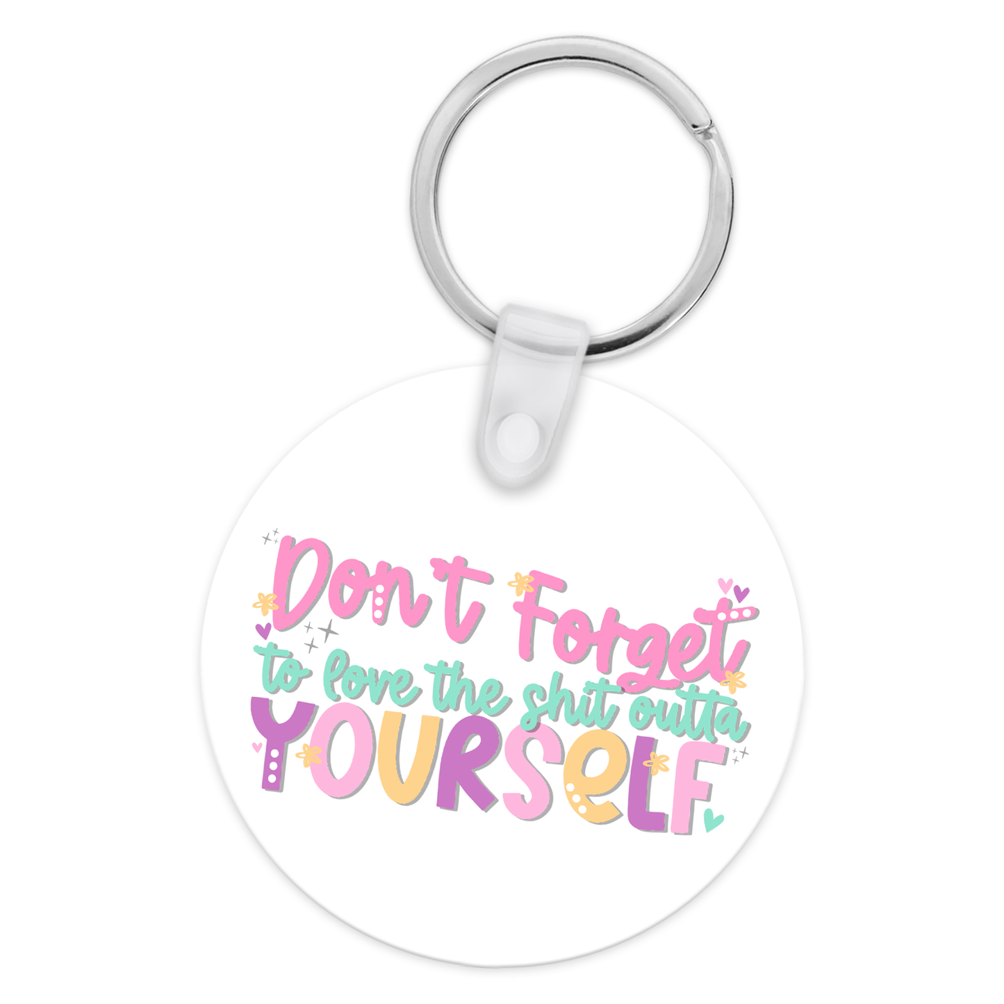 Love Yourself Keychain