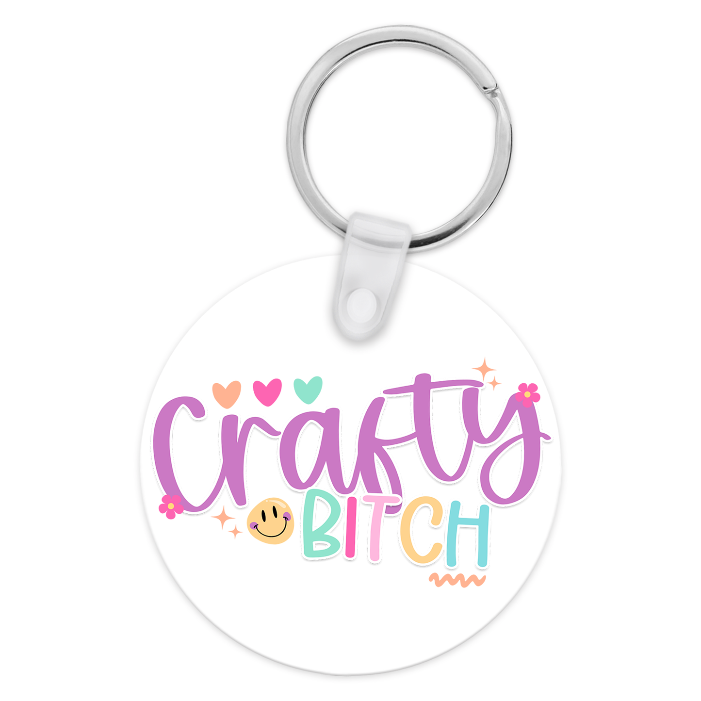 Crafty Bitch Keychain