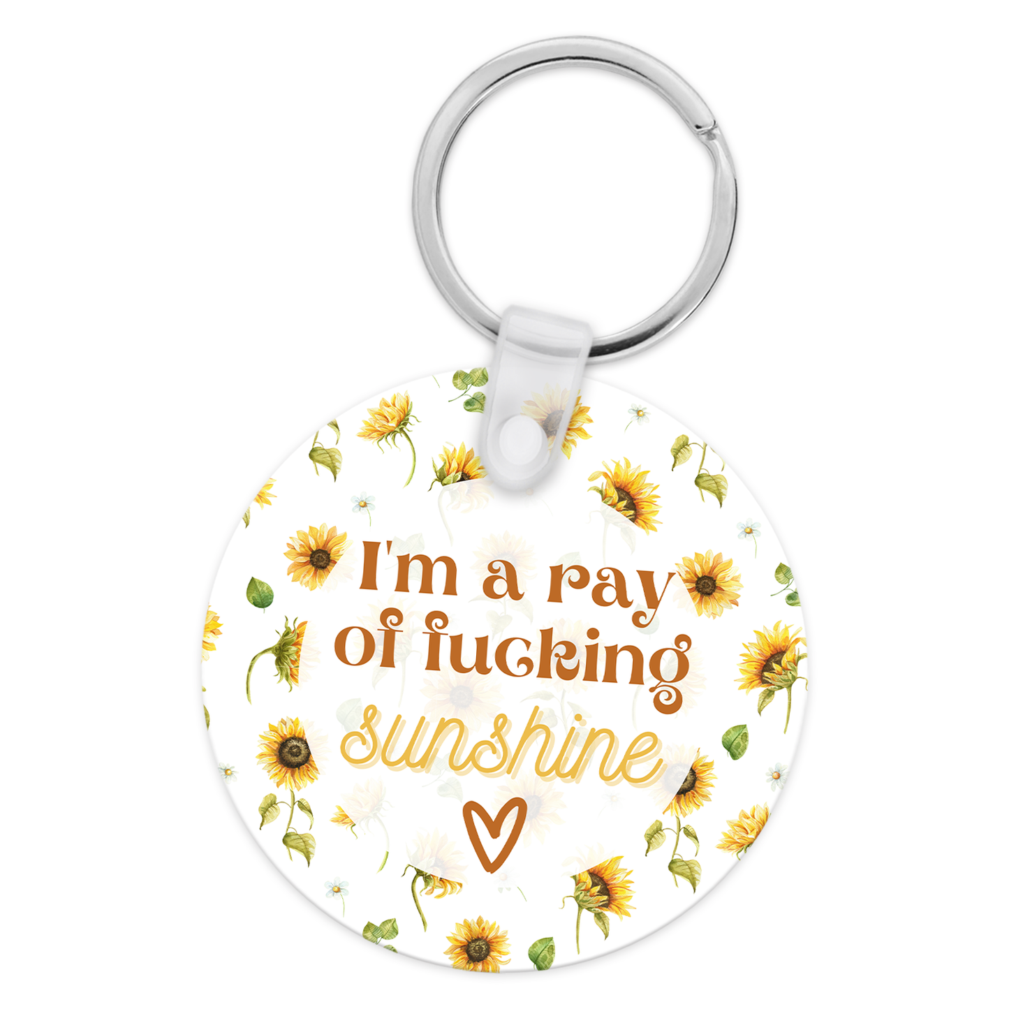 Ray Of Fucking Sunshine Keychain