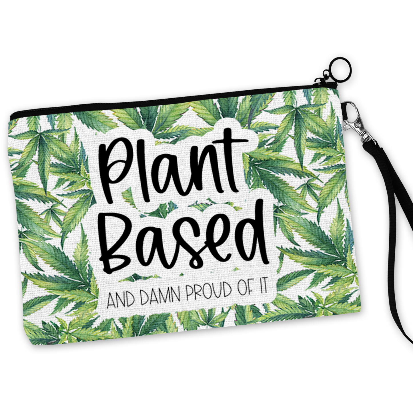 Plant Based Cannabis Cosmetic Bag