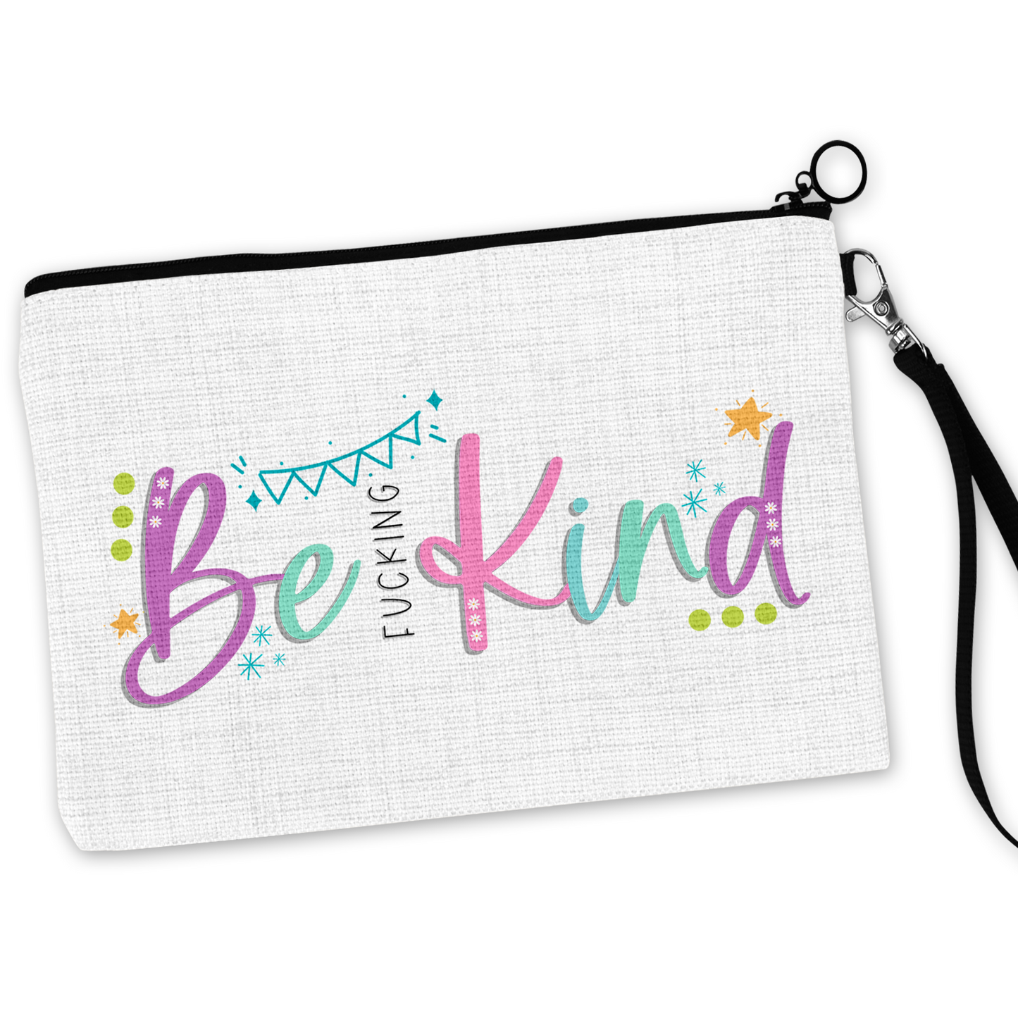 Be Fucking Kind Cosmetic Bag
