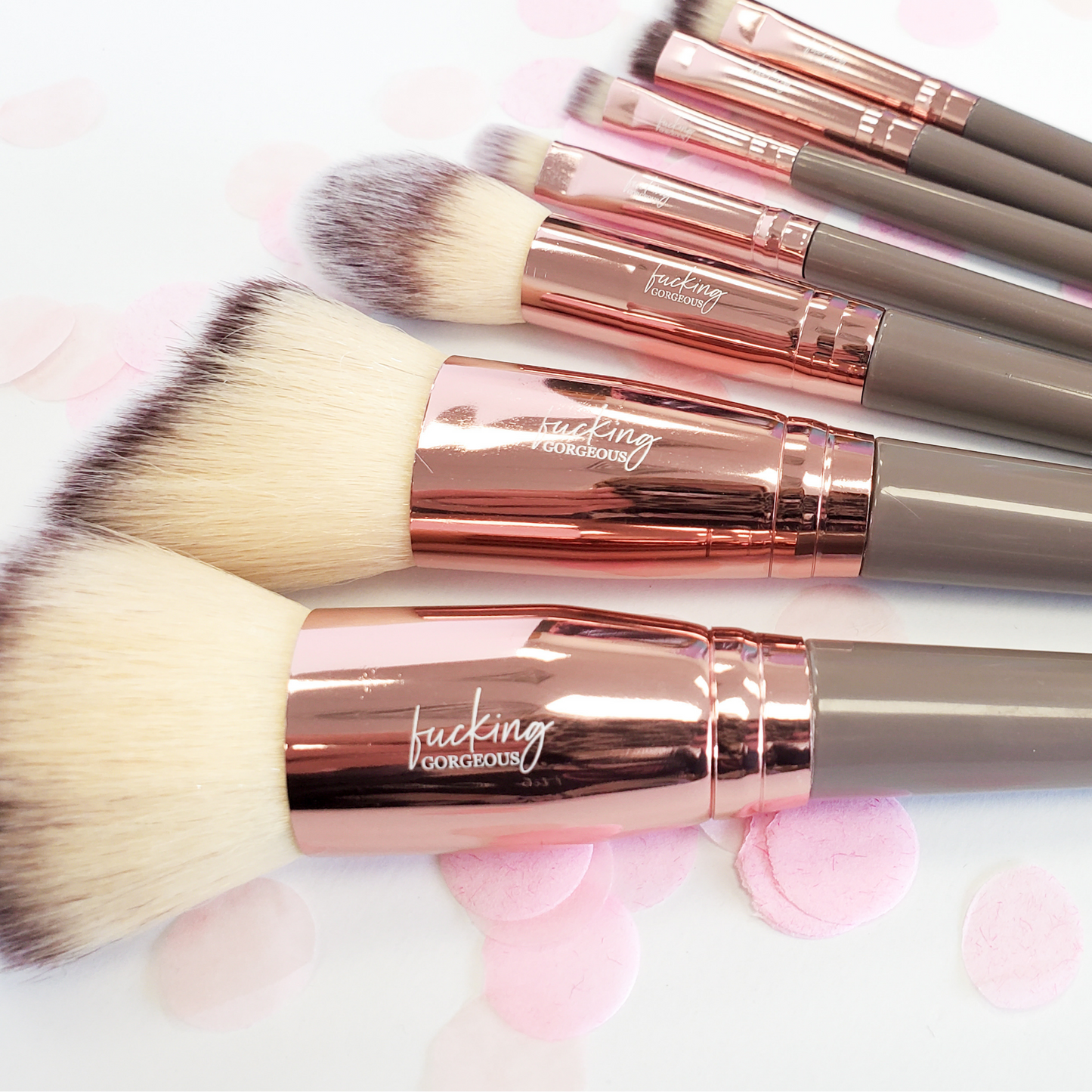 Fucking Gorgeous 7 Piece Makeup Brush Set