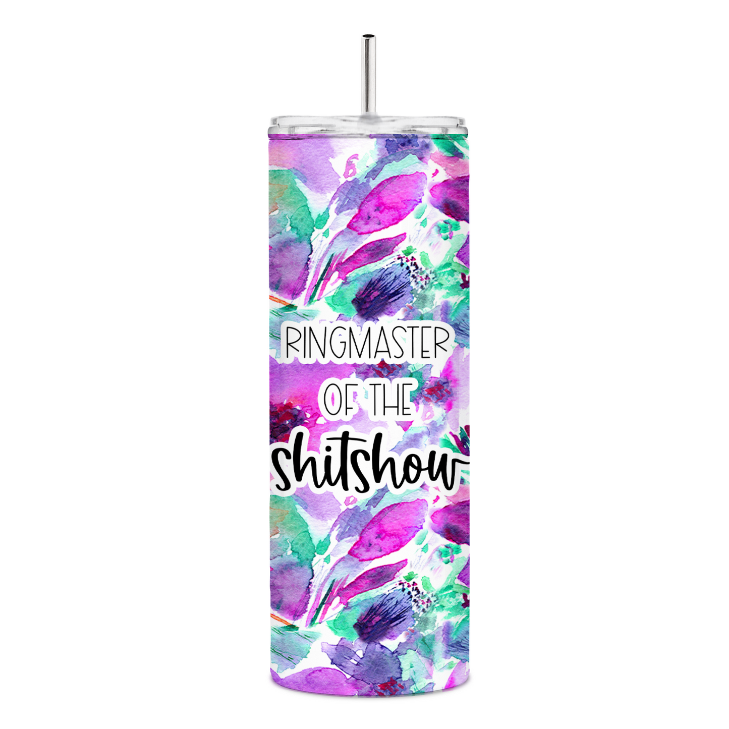 Ringmaster Of The Shitshow Skinny Tumbler
