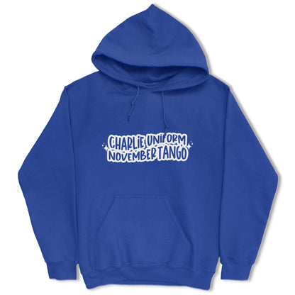 Charlie Uniform November Tango Hoodie