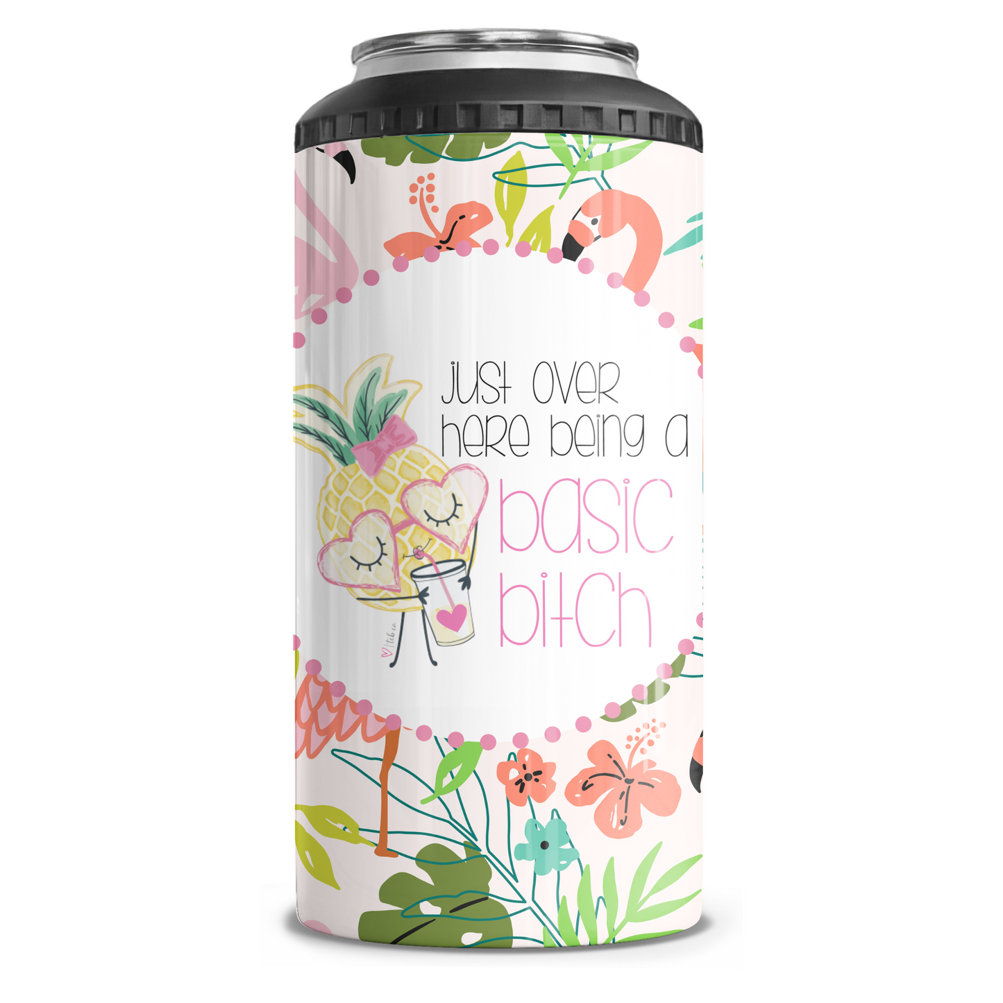 Funny 4 in 1 Can Cooler