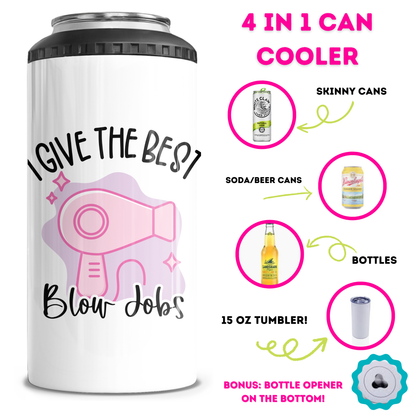 Funny 4 in 1 Can Cooler