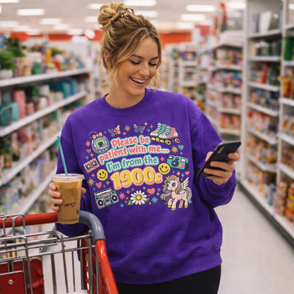Please Be Patient With Me Crewneck