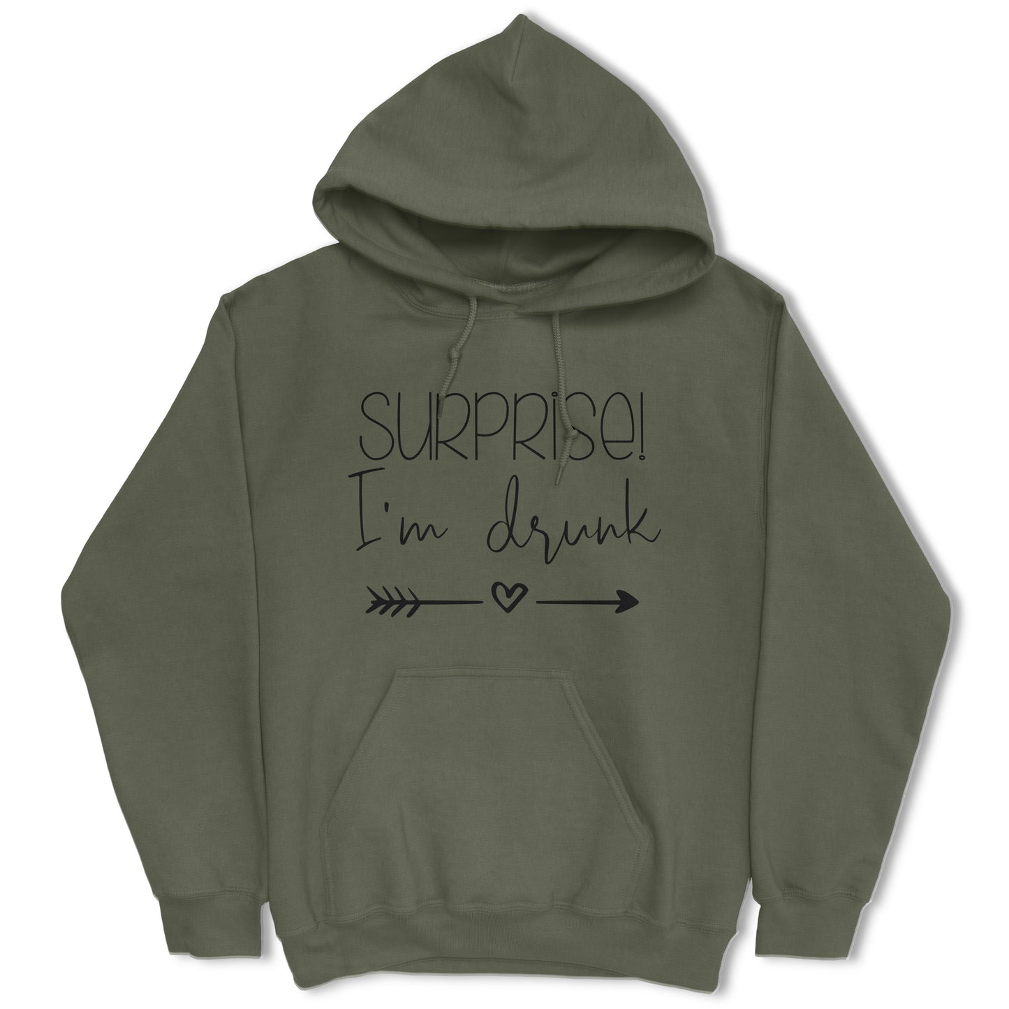 Surprise, I'm Drunk Hoodie