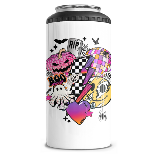 Cute Halloween 4 in 1 Can Cooler