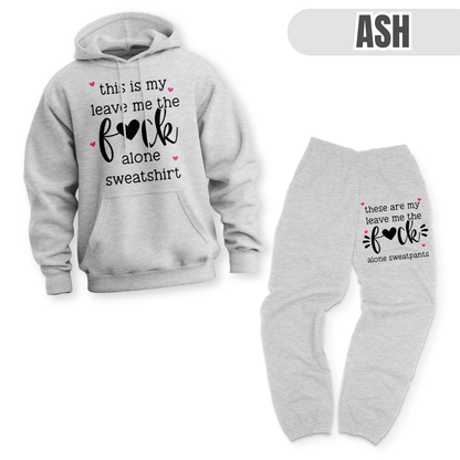 Leave Me Alone Set (Sweatshirt + Sweatpants)
