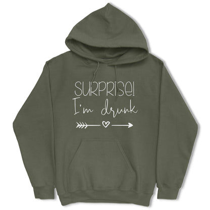 Surprise, I'm Drunk Hoodie