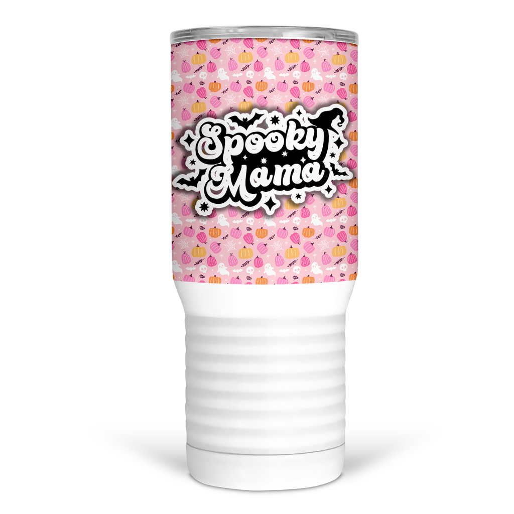 Spooky Mama 20 Oz Travel Tumbler