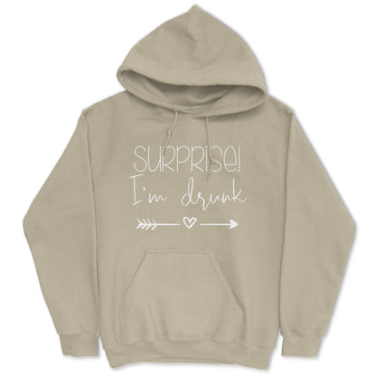 Surprise, I'm Drunk Hoodie